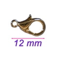 thumbnail image 2 of Craft County Metal Lobster Claw Clasps - 144 Pack of Hooks - Multiple Size and Color Options for a Variety of Jewelry, Accessories, and More, 2 of 3