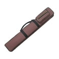 thumbnail image 1 of bedienty Étui de Queue de Billard 8 Trous Porte-Queue de Snooker Pochette de Rangement Protectrice Café 85x18x7cm, 1 of 6