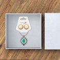 thumbnail image 4 of GOOHOCHY 300Ud Tarjetas Para Exhibir Pendientes Y Collares De Cartón Con Orificio Para Colgar Y Almacenar, 4 of 8