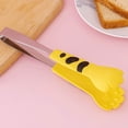 thumbnail image 4 of Cooking Kitchen Cooking Tong Cute Cat Paw Shape Stainless Steel Small Salad Barbecue Food Tong, 4 of 6