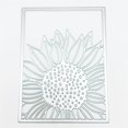 thumbnail image 1 of Troqueles de corte de metal con marco de girasol, moldes de plantilla, herramienta de grabado, troqueles para hacer tarjetas, álbumes, álbumes de recortes, decoración de bricolaje, 1 of 5