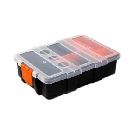figatia Electronic Components Box Hardware Organizer Tool Box Multi Layer Removable Compartment Organizer Case for Home Storage Bolts 13.5 x 20 x 5.8 cm figatia Electronic Components Box Hardware Organizer Tool Box Multi Layer Removable Compartment Organizer Case for Home Storage Bolts 13.5 x 20 x 5.8 cm