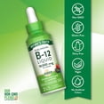 thumbnail image 3 of B12 Sublingual Liquid Drops | 10,000 mcg | 2 fl oz | Berry Flavor | Fast Acting | by Nature's Truth, 3 of 7