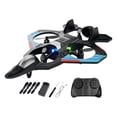 thumbnail image 4 of Avión RC con modo de giro y rotación de 360 ​​grados, caza a reacción, planeador RC para niños y adultos 1 batería, 4 of 8