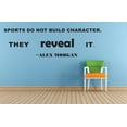 thumbnail image 1 of Sports Do Not Build Character. They Reveal It. – Alex Morgan Life Sports Motivation Quote Custom Wall Decal Vinyl Sticker 14 Inches X 28 Inches, 1 of 1