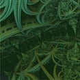 thumbnail image 1 of Ahgly Company Machine Washable Indoor Square Transitional Night Black Area Rugs, 6' Square, 1 of 7
