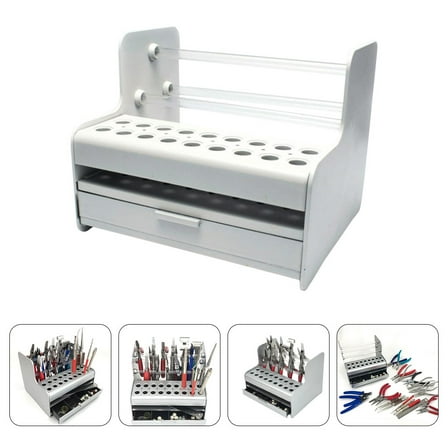 TOYMYTOY Toolbox Organizers and Storage Pliers Organizer Set Plastic White 1Pack