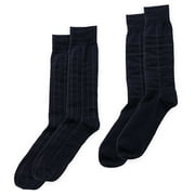 Men's 2-Pack Organic Cotton Socks, Navy