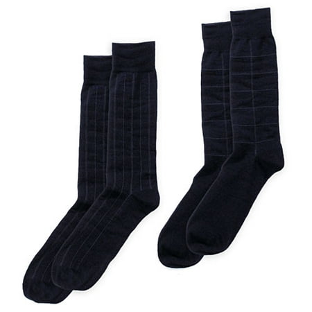 Men's 2-Pack Organic Cotton Socks, Navy