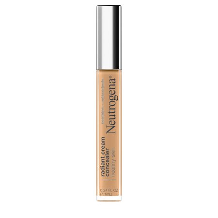 Neutrogena Healthy Skin Radiant Cream Concealer with Peptides + Antioxidants - Hazelnut Medium 01 - 0.24oz