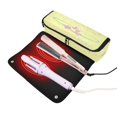 thumbnail image 4 of Hair Tools Storage with Heat Resistant Mat- Cartoon Butterfly Pattern Printed Curling Iron Travel Bag/Flat Iron Case for Women, 4 of 8