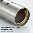 thumbnail image 2 of Stainless Steel thrower With Preheating Tube Barbecue Fire Point Carbon Flamethrower, 2 of 6