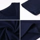 thumbnail image 4 of pstuiky camisetas de manga larga para hombre, Ropa deportiva de manga larga con cuello en V, cálida y gruesa, para hombre, color liso salir tops m, 4 of 9