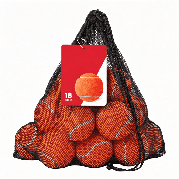BESTSKY Sports Pressureless Tennis Balls Box-Ideal for Practice,Teaching,And Training with High-Visbility Felt-Indoor and Outdoor Court Play-48 and 75Pcs Sizes