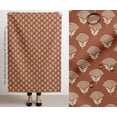 thumbnail image 3 of Soimoi Printed Waterproof Taffeta Fabric - Brown Block Theme | 56" Wide | For Outdoor Cushions, Awnings, Table Covers & Upholstery Projects, 3 of 7