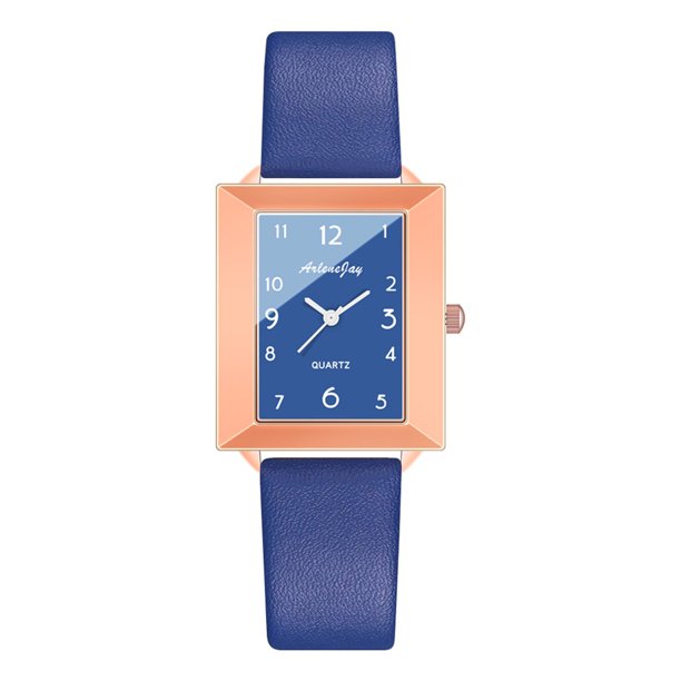 Señoras Relojes de moda Relojes Relojes Cuero Vestidos casuales Muñeca Cristales Wmkox8yii gfajkfgbkjabf853