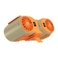 thumbnail image 1 of Ventilador con clip para la cintura,Ventilador personal con clip para la cintura,portátil,de viento fuerte,Ventilador de cinturón portátil con función ajustable de 5 Naranja verde, 1 of 8