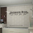 thumbnail image 5 of Decalgeek Removable DIY Wall Sticker Mural Home Decal Decor For Bathroom, 5 of 7