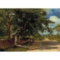 thumbnail image 3 of Bierstadt, Albert 24x18 Black Modern Framed Museum Art Print Titled - Street in Nassau, 3 of 5