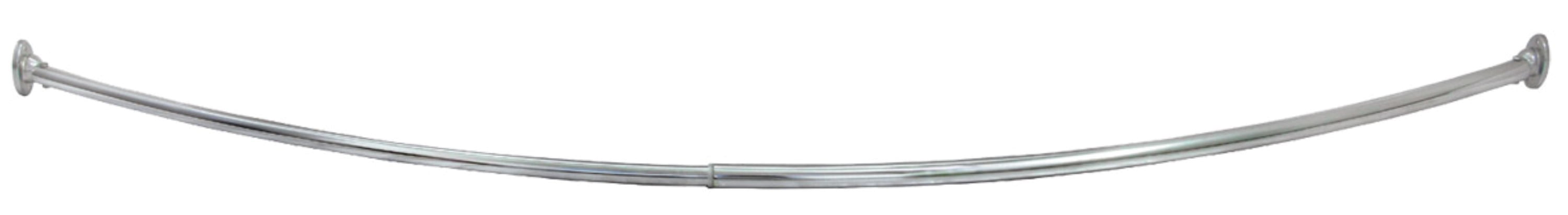 Curved Shower Rod, Polished Chrome