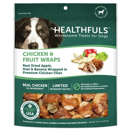 UPC 076158083004 product image for RUFFIN  IT Healthfuls Chicken & Fruit Wraps - Treats - dry - for dogs - 16 oz | upcitemdb.com