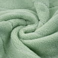 thumbnail image 4 of Toallas de mano Jacquotha verde claro a rayas onduladas, 100% algodón, 4 of 7