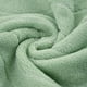thumbnail image 4 of Toallas de mano Jacquotha verde claro a rayas onduladas, 100% algodón, 4 of 7