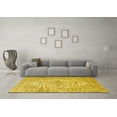 thumbnail image 3 of Ahgly Company Indoor Rectangle Persian Yellow Traditional Area Rugs, 6' x 9', 3 of 4