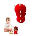 thumbnail image 3 of 10 Inch Omz Plush Toys,Soft, Huggable Game Dolls,Game Fans Favorite (Yellow & Pink), 3 of 5