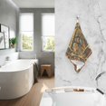 thumbnail image 2 of Yayeee 100% Cotton Hand Towels for Bathroom 16" x 28" Soft Absorbent Kitchen Towel, Retro Abstract Eagle, 2 of 7