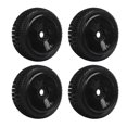 thumbnail image 1 of 4PCs 1/8 RC Truck Tires, Rubber Wheel Tires Accessory Replacement For HPI RC Off Road Vehicle, 1 of 8