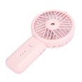 thumbnail image 4 of Ventilador de mano pequeño con carga USB, humidificador, miniventilador portátil de escritorio, mesita de noche, universal, rosa, 178 x 92 x 40 mm, 4 of 5
