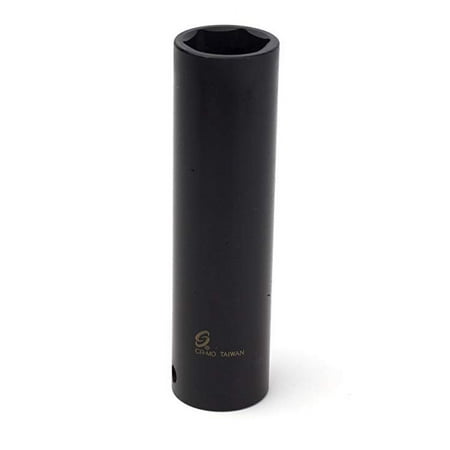 UPC: 0613364044438 | Sunex Tools 222MXD – 1/2 Drive 22MM X-Deep Socket