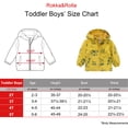 thumbnail image 2 of Rokka&Rolla Toddler Boys' Fleece Lined Full Zip Windbreaker Jacket, 2 of 8