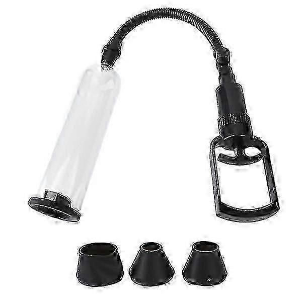 Men Vacuum Pump Trainer Manual Enlarger Booster Treatment Unit Manual Air Pump Trainer Elik