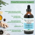 thumbnail image 4 of Ultra Silver® Colloidal Silver | 500 PPM 4 Oz (118mL) | Mineral Supplement | True Colloidal Silver - with Dropper, 4 of 8