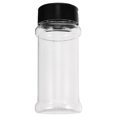 thumbnail image 1 of AMERTEER Spice Jars Plastic Containers Bottles Shaker Bulk Empty Seasoning Lids Spices Square Storage Clear Bottle, 1 of 6