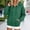 Green, variant on Njagoc3 Womens Hoodies Solid Color Casual Loose Long Sleeve Pullover Hooded Sweatshirt