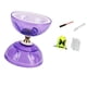 thumbnail image 1 of Juego de diábolo chino, juguete de malabarismo, práctico, divertido, resistente, regalo, accesorios de cinco rodamientos para adultos, niños, ancianos, espectáculos en parques. L Púrpura, 1 of 8