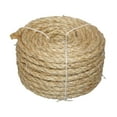 thumbnail image 2 of perfeclan Sisal Twine Rope Braided Hemp Rope Cat Scratcher Post DIY Wrap Furniture Cat Accessories Jute Twine Rope for Scratching Posts 8mmx15m, 2 of 9
