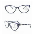thumbnail image 2 of Cat Eye Reading Glasses Vintage Readers Plastic Womens Progressive Multifocus Sexy Spring Hinges Presbyopic Glasses, 2 of 3