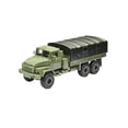 thumbnail image 1 of Camión de Transporte, Camión de Carga a Escala 1/72, Juego de Construcción de Modelo en Miniatura Fundido a Presión, Vehículo de Transporte, Modelo de con carpa SM SunniMix camión de transporte de juguetes, 1 of 8