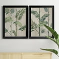 thumbnail image 5 of 2 Piece Set Modern Fronds II Premium Framed Canvas - Ready to Hang - 18.5 x 24.5 Each - Black Frame, 5 of 8
