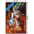 thumbnail image 3 of Dr. Stone - One Sheet Wall Poster, 22.375" x 34", Framed, 3 of 3
