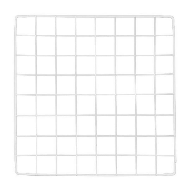 Panel de corralito portátil para mascotas, jaula DIY hierro extensible valla suministros alambre para Camping pequeños animales patio cachorro Rejilla blanca lisa