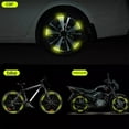 thumbnail image 5 of 20pcs Car Tire Rim Reflective Sticker Night Warning Strip Motorcycle Decals Auto Reflector Bike Wheel Hub Stickers F2A0, 5 of 8