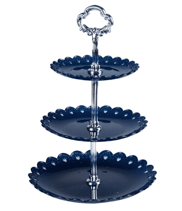 Nokiwiqis 3 Tier Cake Stand Afternoon Tea Wedding Plates Party Tableware New Bakeware Plastic Tray Display Rack Walmart Com