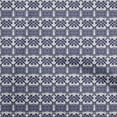 thumbnail image 1 of oneOone Silk Tabby Dark Blue Fabric Texture Sewing Material Print Fabric By The Yard 42 Inch Wide, 1 of 4