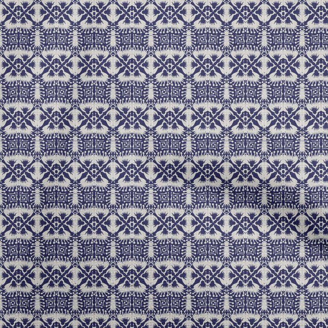 oneOone Cotton Poplin Dark Blue Fabric Texture Craft Projects Decor Fabric Printed By The Yard 56 Inch Wide