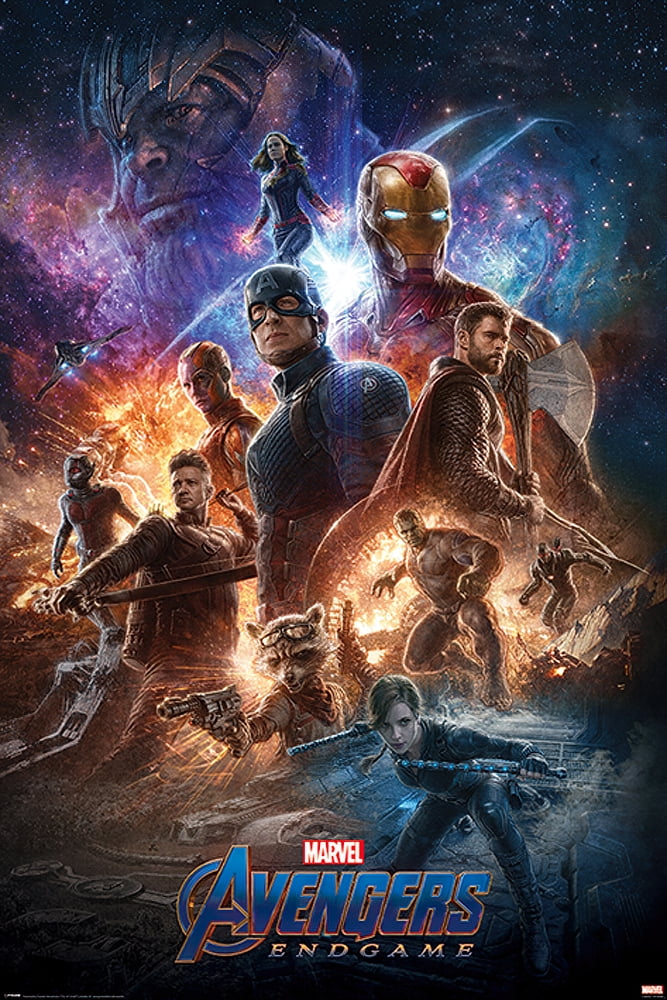 c - 11 x 17 inches Avengers Endgame movie poster Avengers poster 